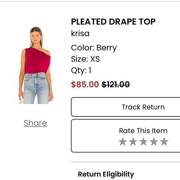 Revolve top - Picture 2 of 2